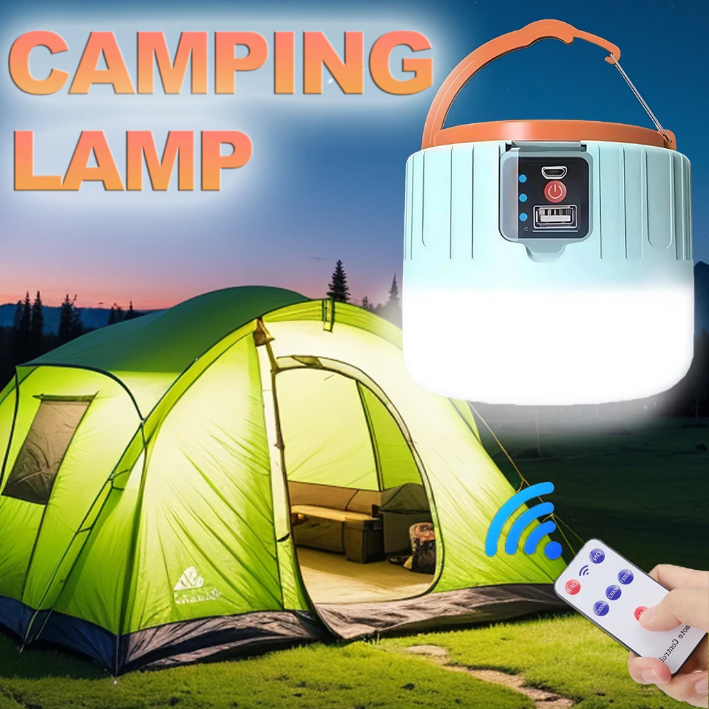 Outdoor Powerbank - فانوس التخييم بالطاقة الشمسية القابل لإعادة