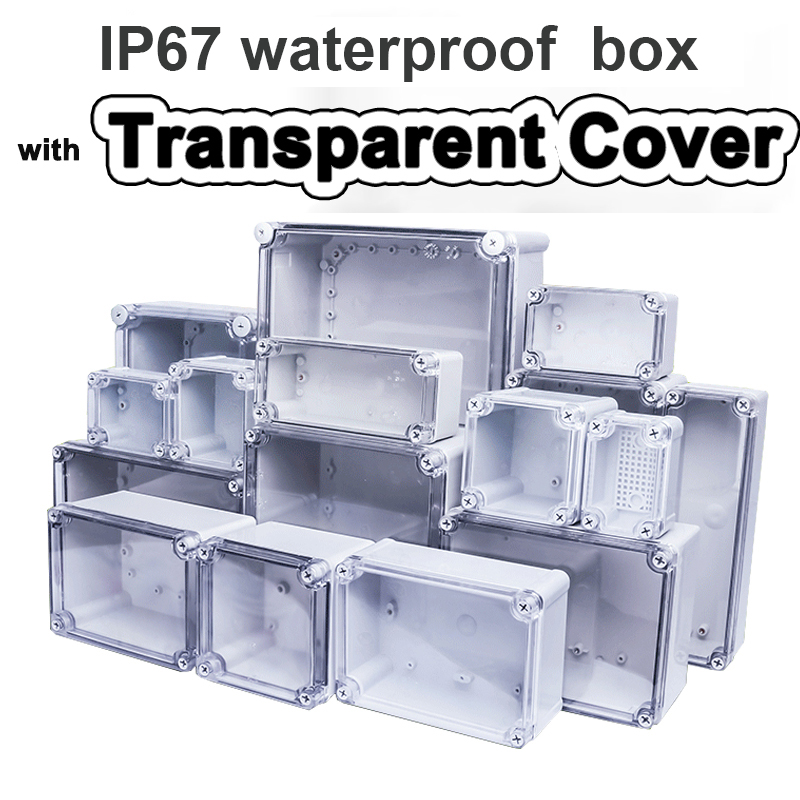 Outdoor Power Supply Box - F-نوع صندوق شفاف مقاوم للماء صندوق