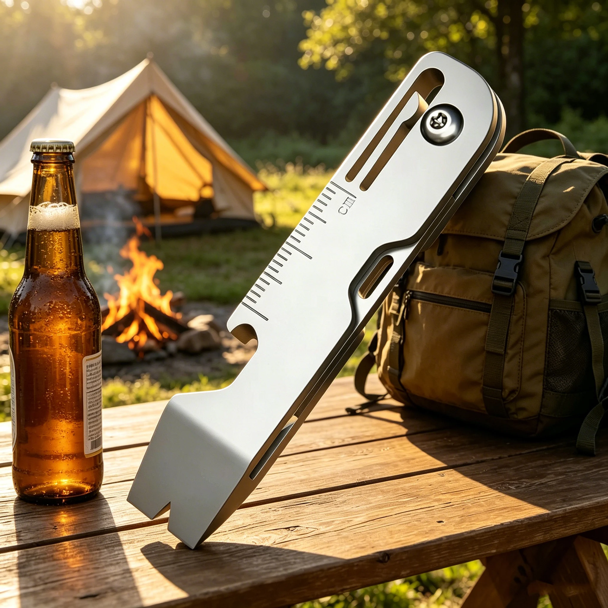 Outdoor Power Bar - سكين متعدد الوظائف قابل للطي من