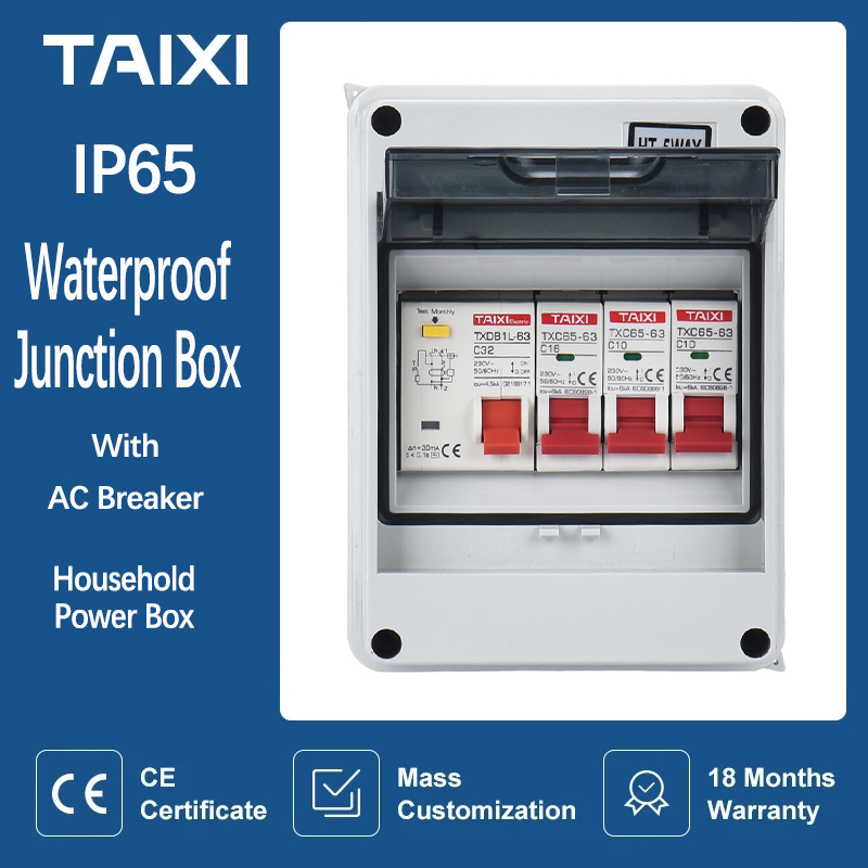 Outdoor Power Supply Box - في الهواء الطلق المنزلية التبديل MCB