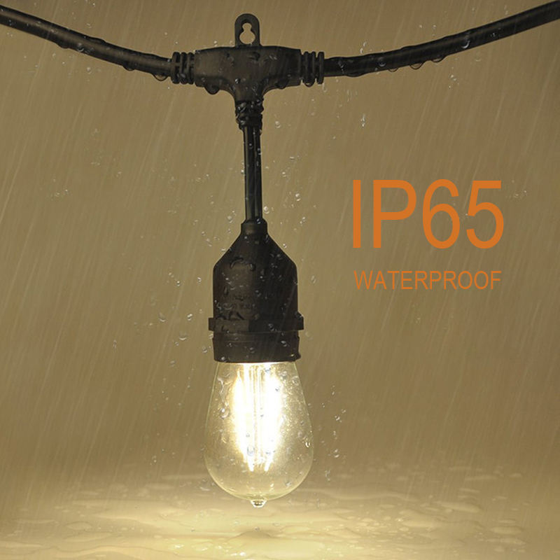 مصباح LED خيطي جديد S14 E27 لع - مراجعة Outdoor Power Lead Cover وسعره