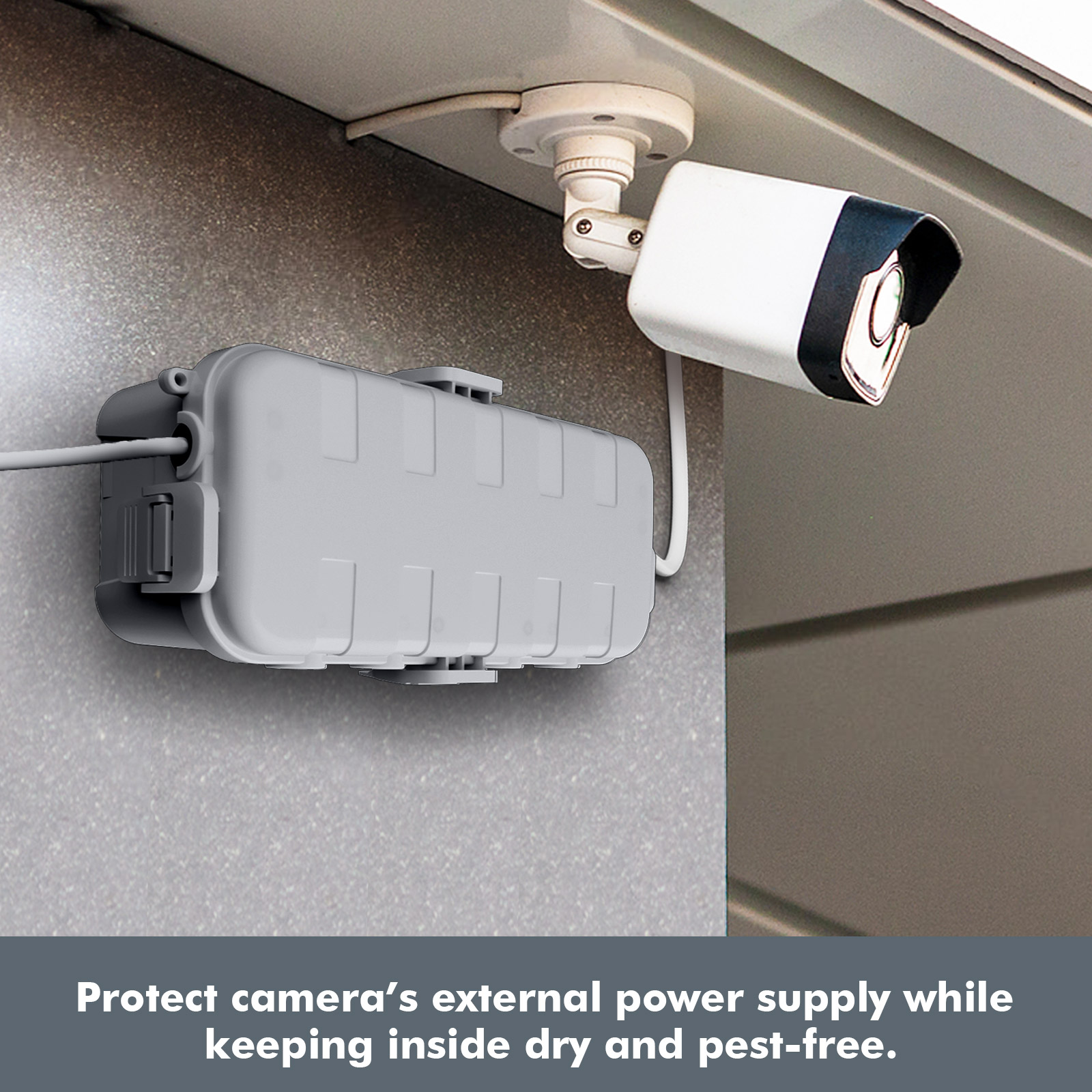صندوق كهربائي مقاوم للماء IP54 - مراجعة Outdoor Power Lead Cover وسعره