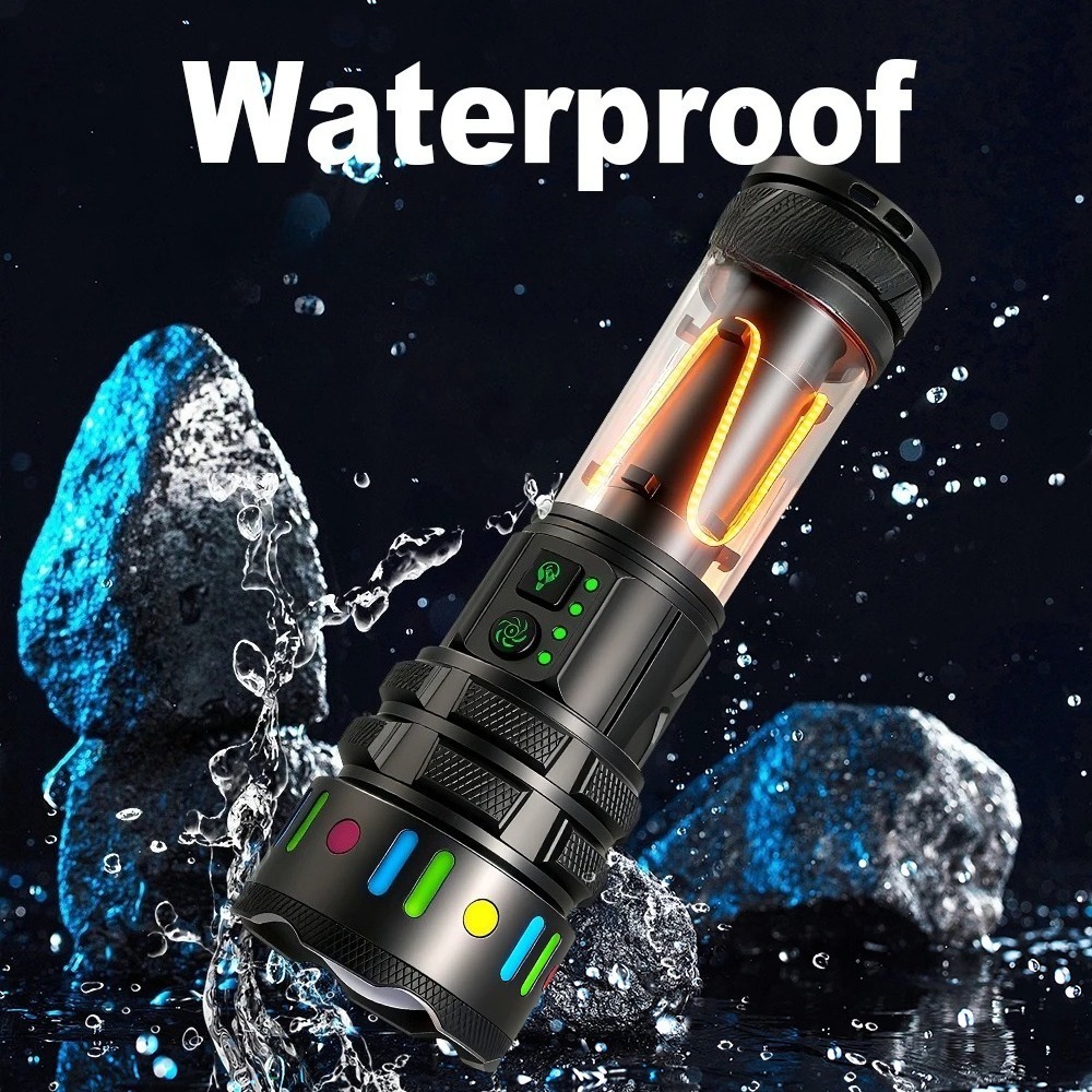 مصباح يدوي LED قوي فائق السطوع - مراجعة Outdoor Powerbank وسعره