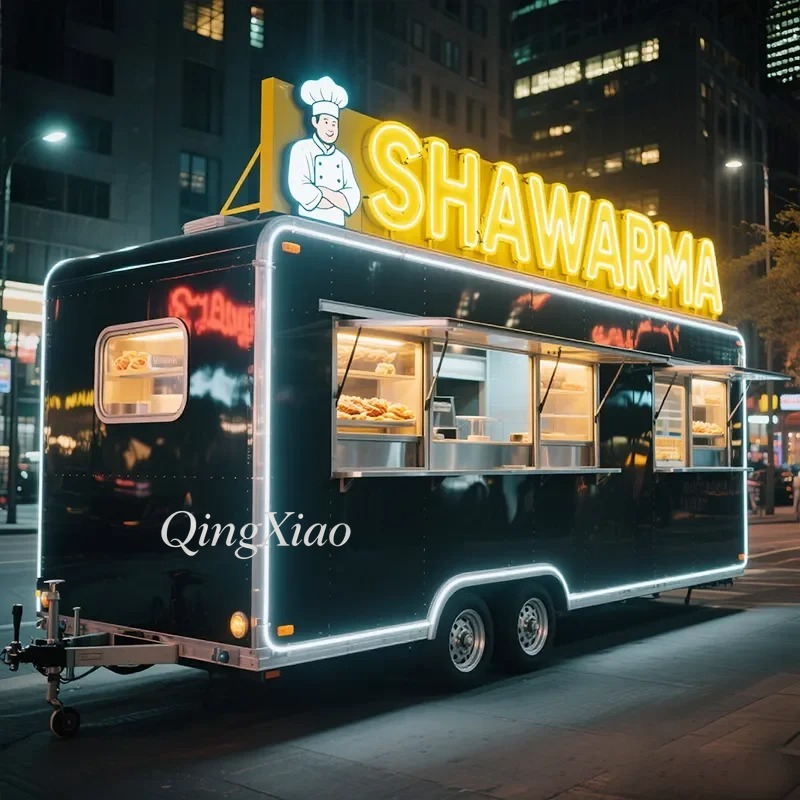 عربة مطبخ متنقلة مخصصة للتقديم - مراجعة Outdoor Power Bar وسعره