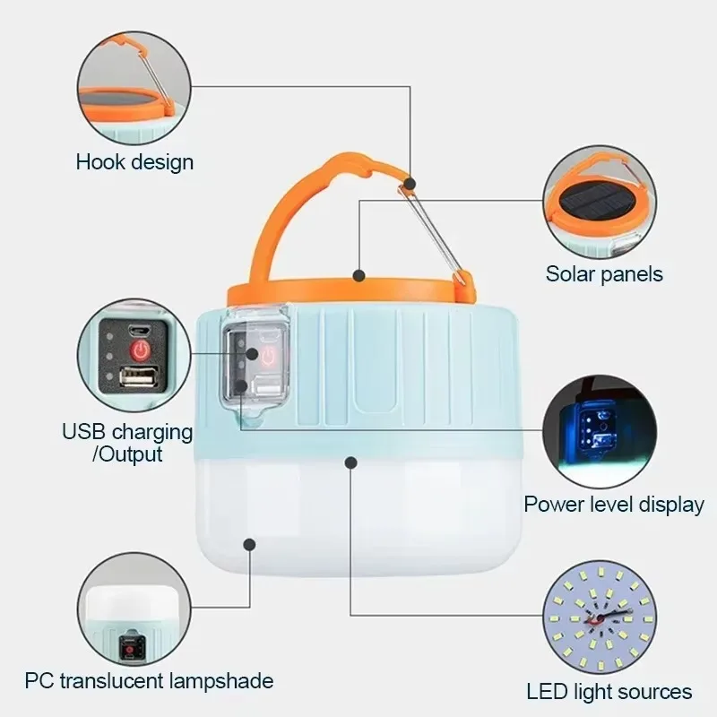 فانوس التخييم بالطاقة الشمسية  - مراجعة Outdoor Powerbank وسعره