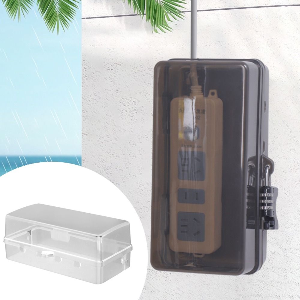 صندوق بلاستيكي محمول مقاوم للم - مراجعة Outdoor Power Lead Cover وسعره
