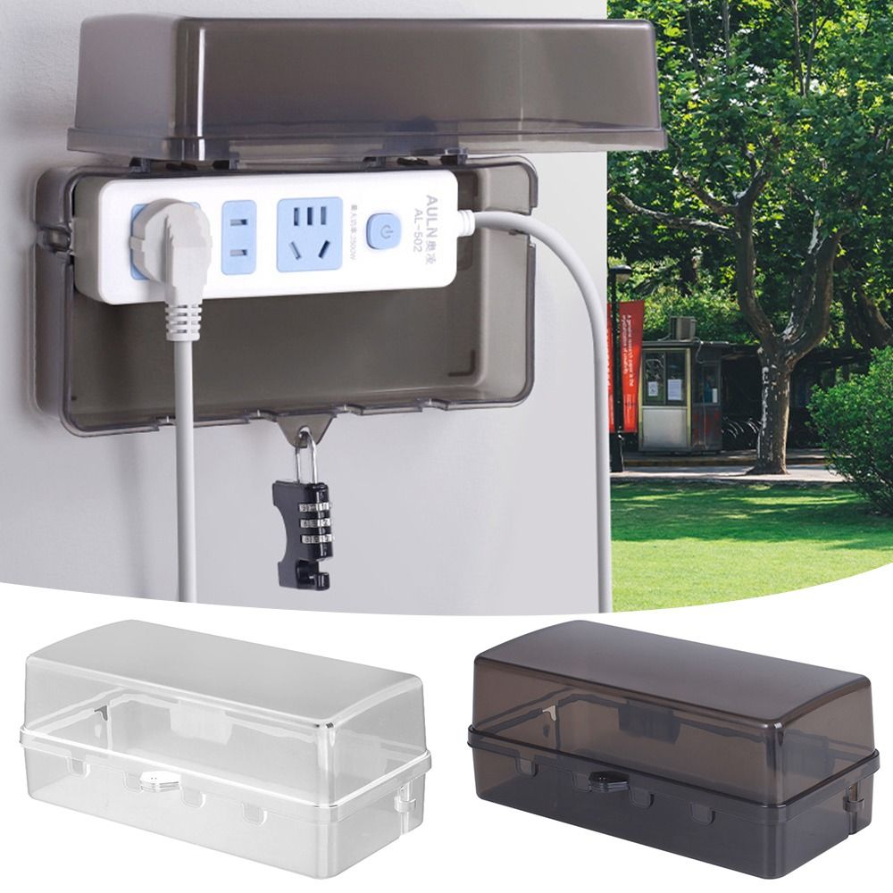 صندوق بلاستيكي متين مضاد للسرق - مراجعة Outdoor Power Strip Weatherproof وسعره