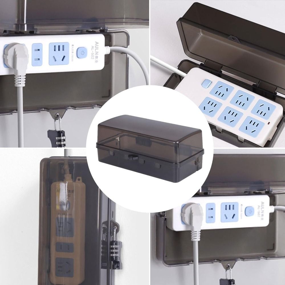 صندوق بلاستيكي متين مضاد للسرق - مراجعة Outdoor Power Strip Weatherproof وسعره