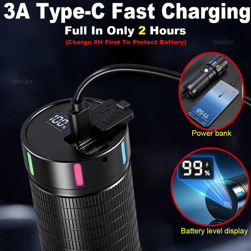 مصباح LED قوي للغاية بقوة 8000 - مراجعة Outdoor Powerbank وسعره