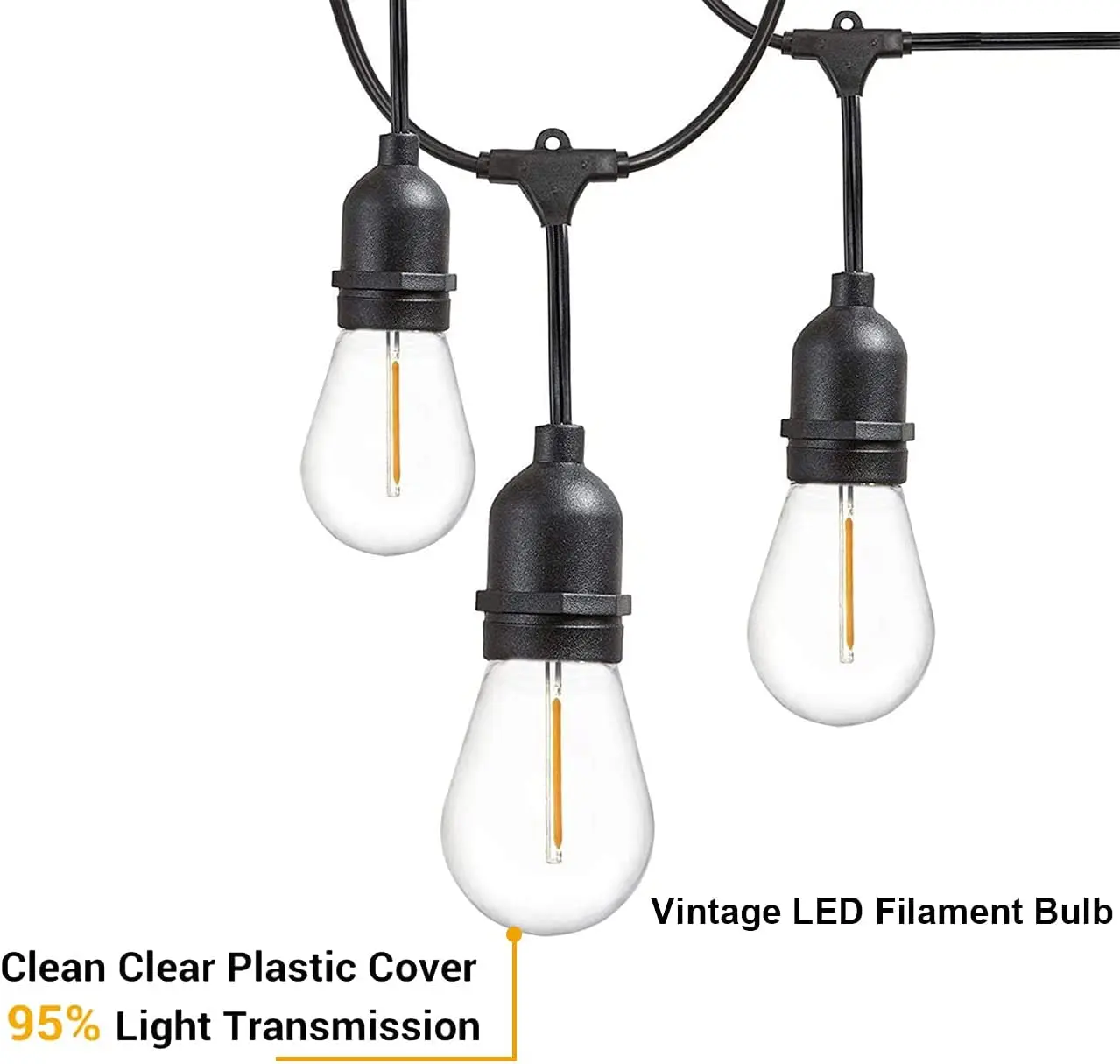 10 حزمة 5 فولت 24 فولت S14 عكس - مراجعة Outdoor Power Lead Cover وسعره