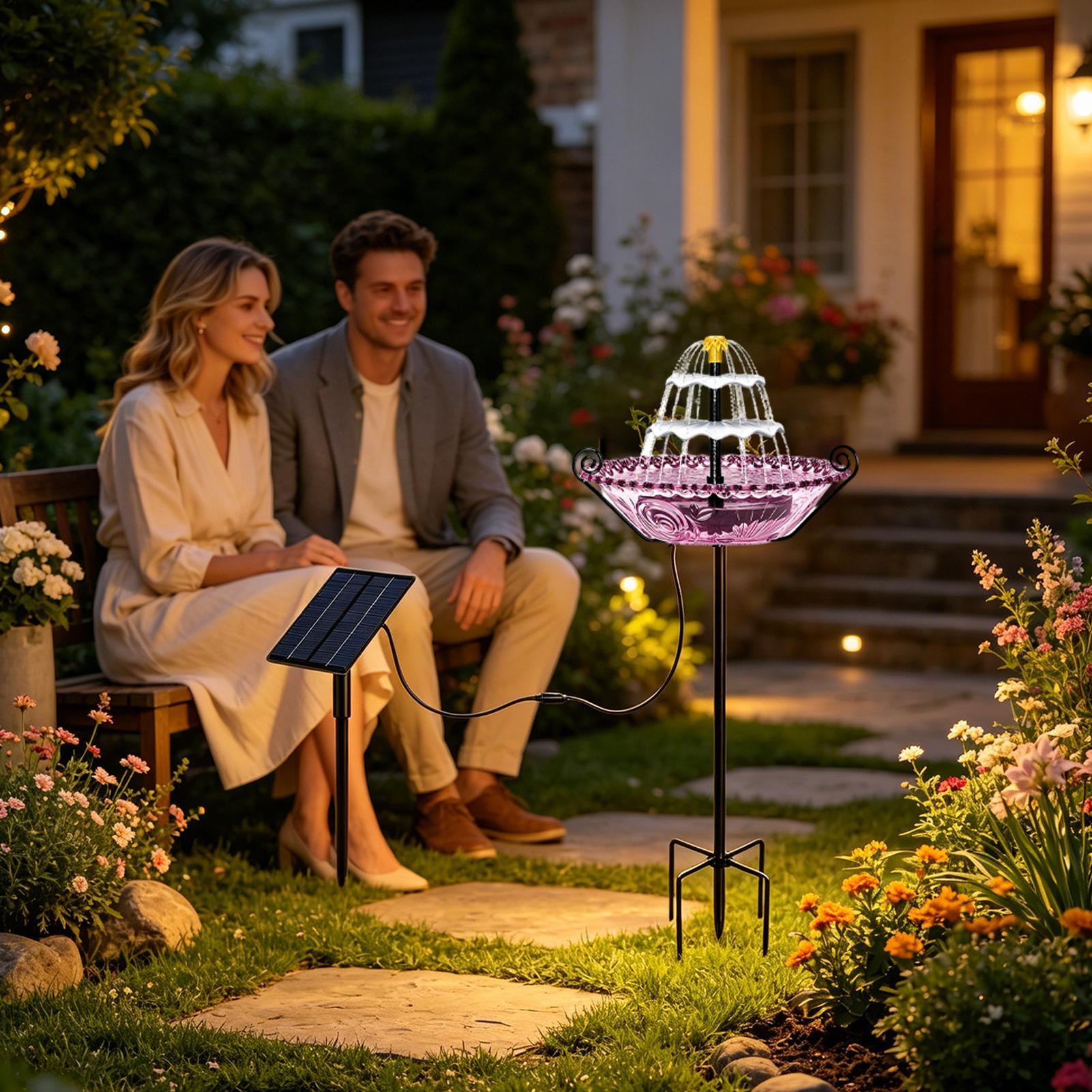 حوض استحمام للطيور يعمل بالطاق - مراجعة Power Outdoor وسعره