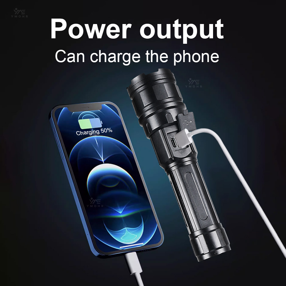 مصباح يدوي ليزر أبيض عالي القو - مراجعة Outdoor Powerbank وسعره
