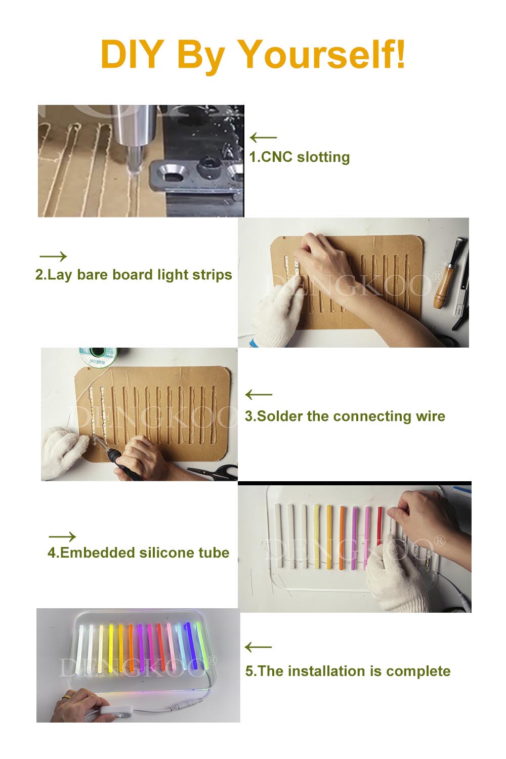 أنبوب شريط ليد نيون سيليكون من - مراجعة Outdoor Power Strip Weatherproof وسعره